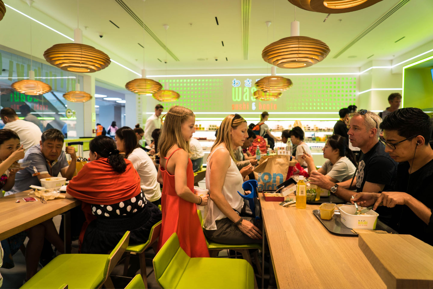 wasabi west one shopping centre (bond street tube station)